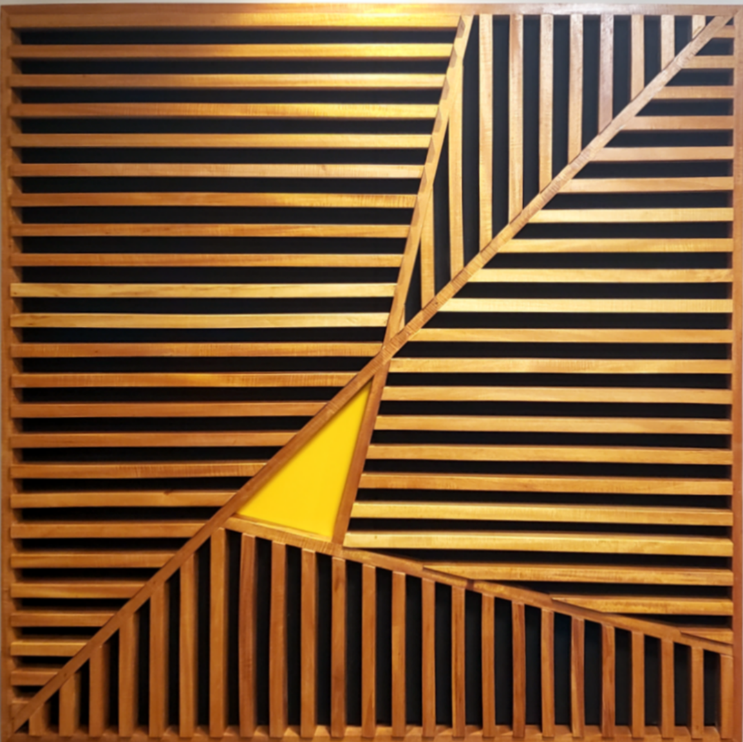 6 Paineis em madeira: Série "Equilíbrio"