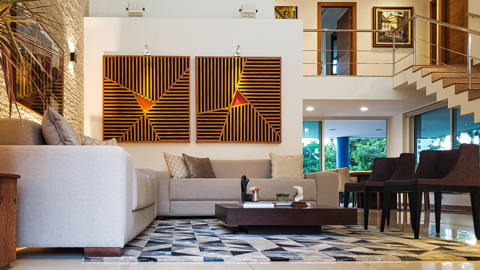 1 Paineis em madeira: Série "Equilíbrio"