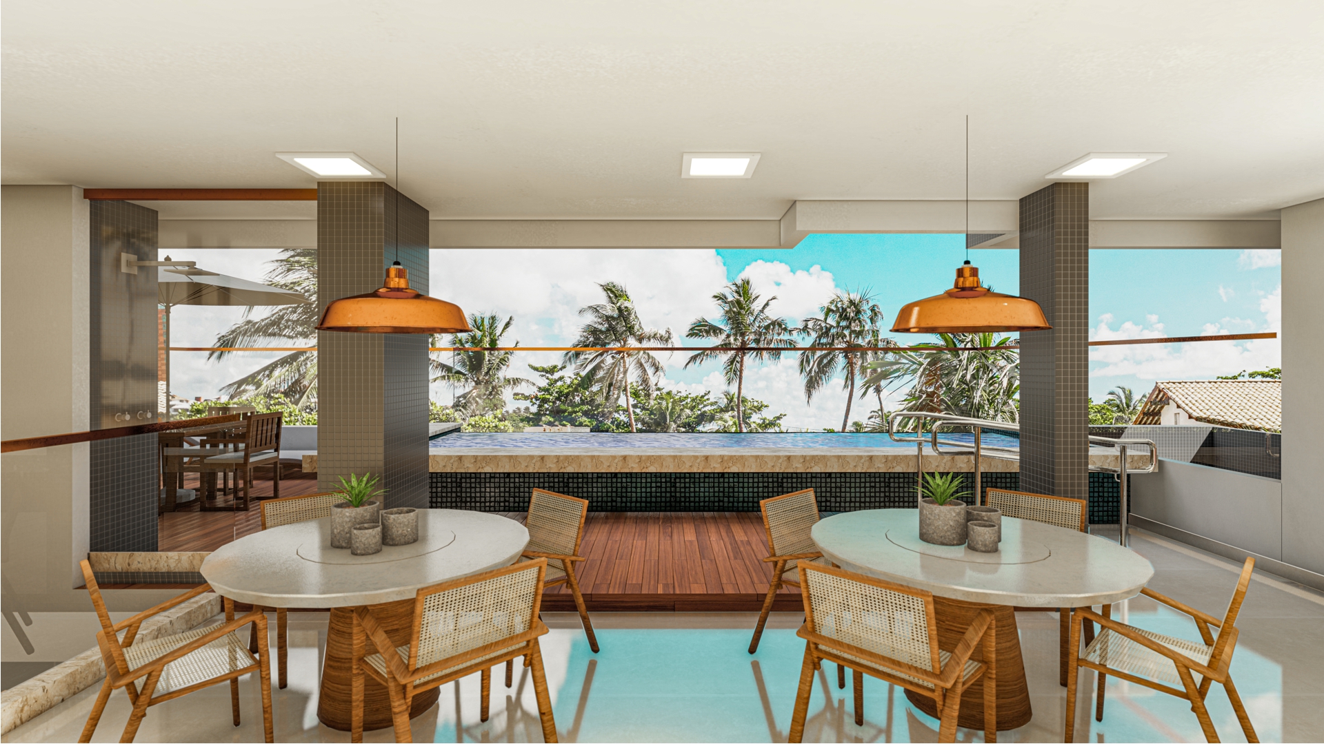 Blue Ocean Espaço Multiuso piscina 